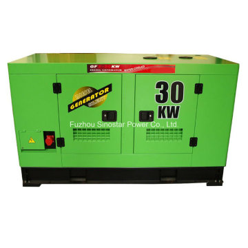 20kw Isuzu Soundproof Diesel Generator with Water Cooled Engine